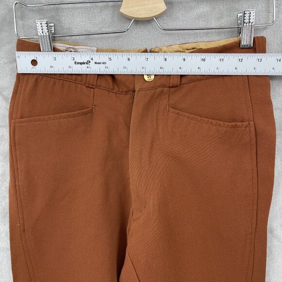 Vintage Equestrian Correct Riding Apparel Breeches Riding Pants Rust - Picture 11 of 13